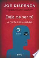 libro Deja De Ser Tú