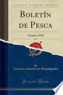 libro Boletín De Pesca, Vol. 3