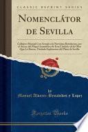 libro Nomenclátor De Sevilla