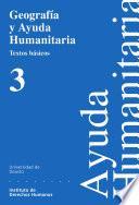 libro Geografía Y Ayuda Humanitaria