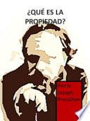 libro ¿qué Es La Propiedad?