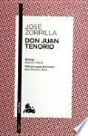 libro Don Juan Tenorio
