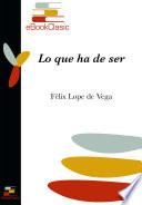 Felix Lope De Vega