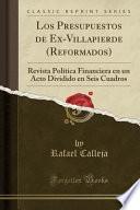 libro Los Presupuestos De Ex-villapierde (reformados)