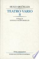 libro Teatro Vario