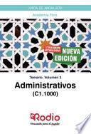 libro Administrativos (c1.1000). Junta De Andalucía