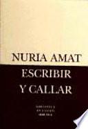 libro Escribir Y Callar