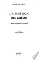 libro La Política Del Miedo