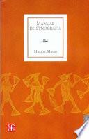 libro Manual De Etnografía