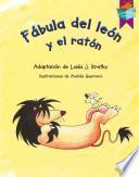 libro Fabula Del Leon Y El Raton