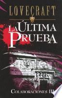 libro La última Prueba