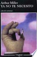 libro Ya No Te Necesito