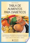 libro Tabla De Alimentos Para Diabéticos
