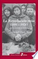 libro La Revolución Rusa 1891 1924. La Tragedia De Un Pueblo