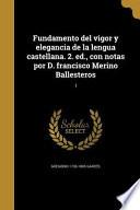 libro Spa Fundamento Del Vigor Y Ele