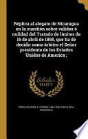 libro Spa Replica Al Alegato De Nica