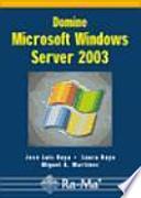 libro Domine Microsoft Windows Server 2003