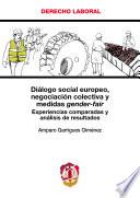 libro Diálogo Social Europeo, Negociación Colectiva Y Medidas Gender Fair