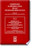 libro Régimen De Las Participaciones Sociales En La Sociedad De Responsabilidad Limitada