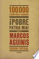 libro ¡pobre Patria Mía!