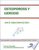 libro Osteoporosis Y Ejercicio