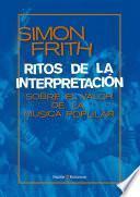 libro Ritos De La Interpretación