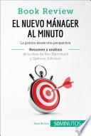 libro El Nuevo Mánager Al Minuto De Ken Blanchard Y Spencer Johnson (análisis De La Obra)
