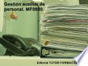 libro Gestión Auxiliar De Personal. Mf0980