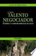 libro Talento Negociador