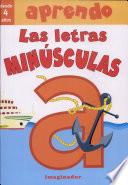 libro Aprendo Las Letras Minusculas / I Learn The Lowercase Letters