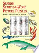 libro Spanish Search A Word Picture Puzzles