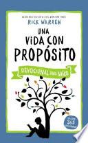 libro Una Vida Con Proposito   Devocional Para Ninos