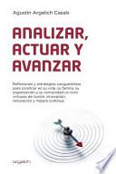 libro Analizar,actuar Y Avanzar