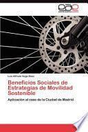 libro Beneficios Sociales De Estrategias De Movilidad Sostenible