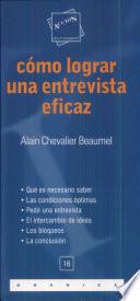 libro Cómo Lograr Una Entrevista Eficaz
