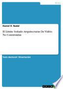 libro El Límite Soñado: Arquitecturas De Vidrio No Construidas