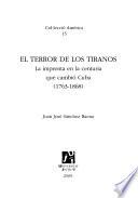 libro El Terror De Los Tiranos