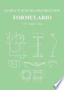 libro Estructuras De Construcciîn. Formulario.