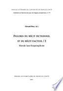 libro Figures Du Récit Fictionnel Et Du Récit Factuel, Ii