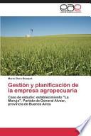 libro Gestion Y Planificacion De La Empresa Agropecuaria