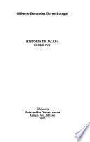 libro Historia De Jalapa, Siglo Xvii