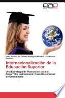 libro Internacionalización De La Educación Superior