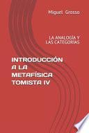 libro Introducción A La Metafísica Tomista