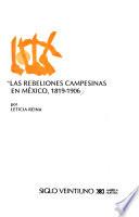 libro Las Rebeliones Campesinas En México, 1819-1906