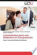 libro Lineamientos Para Una Didáctica En Computación