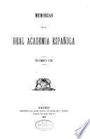 libro Memorias De La Real Academia Española
