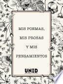 libro Mis Poemas, Mis Prosas Y Mis Versos