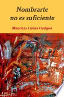 libro Nombrarte No Es Suficiente