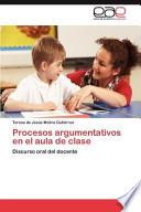 libro Procesos Argumentativos En El Aula De Clase