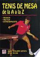 libro Tenis De Mesa